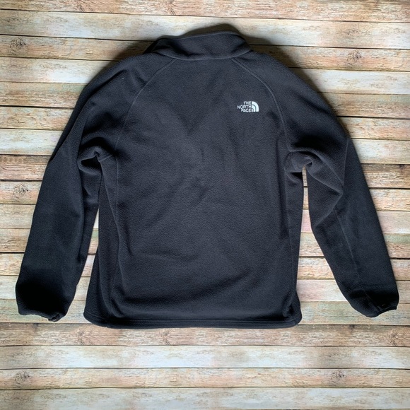 North face fleece men’s large black - Picture 2 of 3